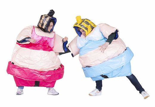Se venden 2 trajes de sumo big mama en rosa y en azul para luchar