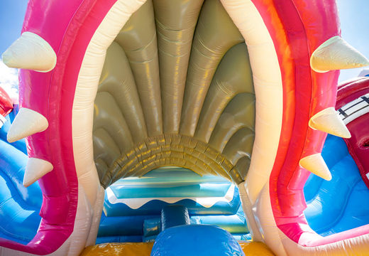 Parque de juegos inflable temático seaworld de 15 metros para niños a la venta