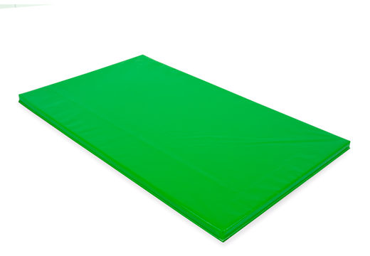 Compre un tapete verde de 2 metros para usar como seguridad en inflables y otros equipos de juegos