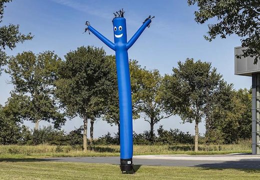 Compre skytube inflable de 6 u 8 metros en azul claro en línea en JB Hinchables España. Skydancers y skytubes estándar para cualquier evento están disponibles en línea