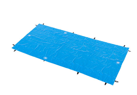Compra un suelo azul para hinchables o pistas de tormenta de 4 por 10 metros