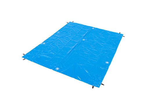 Compra un suelo de 9 metros por 6 metros para debajo de un hinchable en color azul