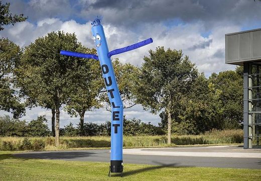Ordene la salida skytubes de 6 m de altura en azul en línea en JB Hinchables España. Compre skydancers inflables en colores y tamaños estándar directamente en línea