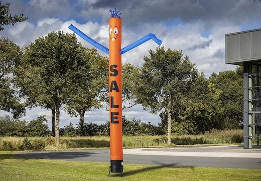 Ordene la venta de skytubes hinchable de 6 m de altura en línea ahora en color naranja en JB Hinchables España. Compre tubos inflables estándar para cada evento