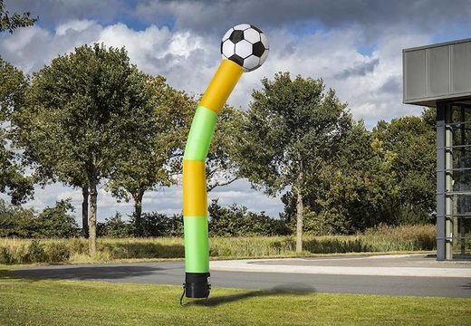 Compre el skytube con bola 3d de 6m de altura en amarillo verde online ahora en JB Hinchables España. Ordene este skydancer directamente de nuestro stock