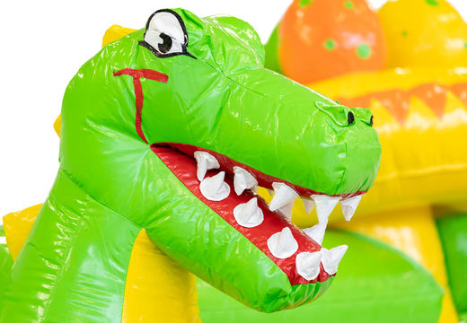 Solicite un gran castillo hinchable con tema Dino para niños. Comprar hinchables online en JB Hinchables España