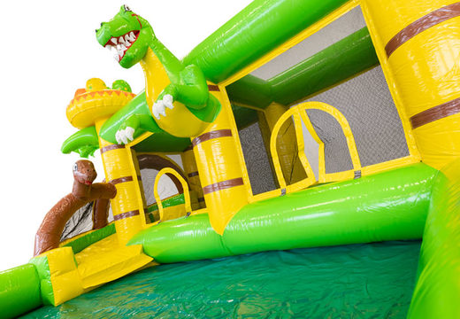 Comprar castillo hinchable grande con tema Dino para niños. Ordene inflables en línea en JB Hinchables España