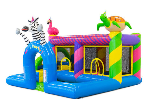 Comprar castillo hinchable hinchable en tema Party para niños. Ordene inflables en línea en JB Hinchables España