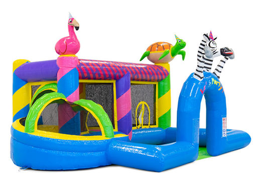 Comprar parque hinchable de colores en tema Party para niños. Ordene inflables en línea en JB Hinchables España
