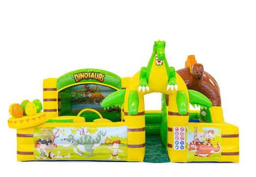 Solicite un castillo hinchable hinchable con el tema Dino para niños. Comprar hinchables online en JB Hinchables España