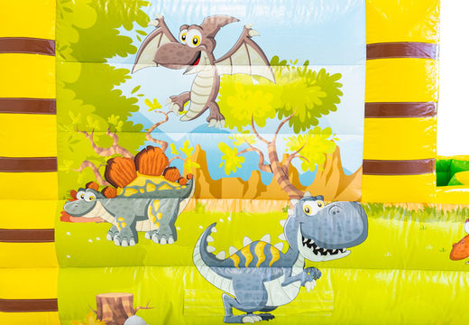 Comprar Castillo hinchable para niños con temática de Dino. Ordene inflables en línea en JB Hinchables España