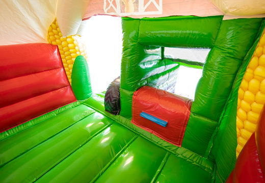 Compra el colchón de aire Slide Combo Tractor para tus hijos. Ordene los saltadores inflables en línea ahora en JB Hinchables España